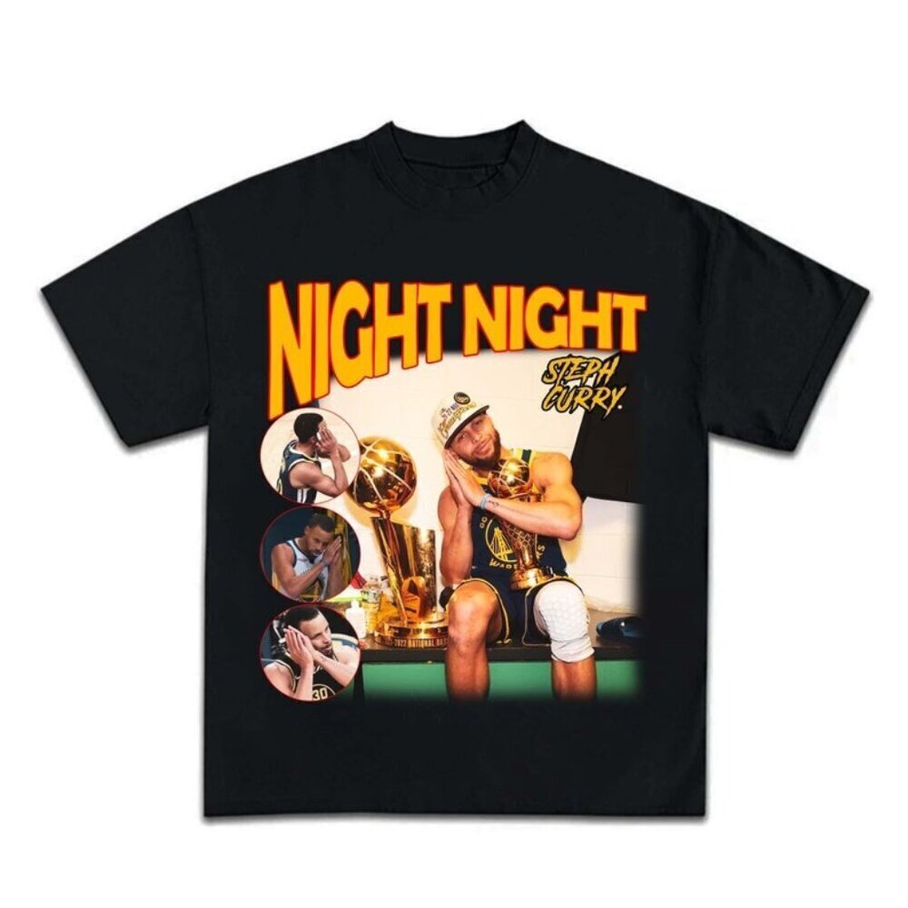 Steph Curry Tshirt Hip Hop 90S Retro Graphic Tee